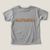 Hallothanksmas Trio: Pompoen, Kalkoen & Kerstmis (Design achterkant)