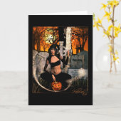 Hallow Eve Kaart (Gele Bloem)