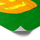 Hallow Kat Happy Halloween Poster (Hoek)