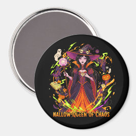 Hallow-Koningin van Chaos – Halloween Magneet