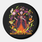 Hallow-Koningin van Chaos – Halloween Magneet (Voorkant)