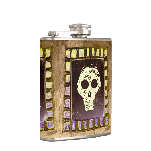 Hallow Skull Heupfles (Rechts)