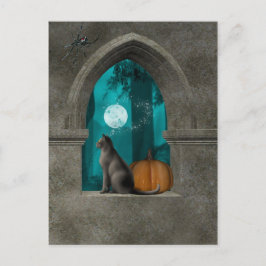 Hallow window briefkaart