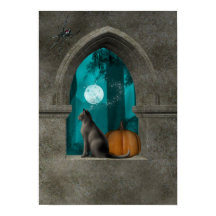 Hallow window poster