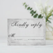 Hallowedding RSVP-kaart Kaart (Staand voorkant)