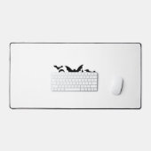 Halloweed Funny Hippie Pumpkin Halloween Bureaumat (Keyboard & Muis)