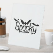 Halloweed Funny Hippie Pumpkin Halloween Reclamebord Met Voetstuk (Insitu)