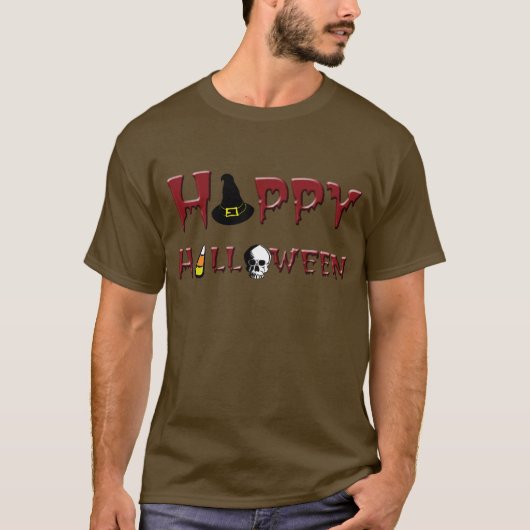 halloweeeeen t-shirt (Voorkant)