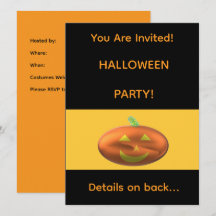 HALLOWEEEN FEest Uitnodiging