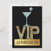 HALLOWEEEN VIP Toegangsuitnodiging Kaart (Voorkant)