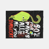 Halloween1 Fleece Deken (Voorkant (Horizontaal))