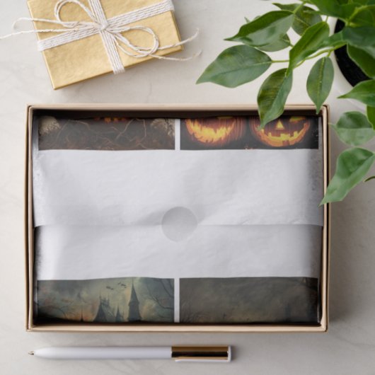 Halloween2 Tissuepapier (Geschenk)