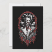 Halloween 12 vampier, b, eng monster, horror, kaart (Voorkant)