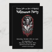 Halloween, 12 vampiers, angstaanjagend, eng, kaart (Voorkant / Achterkant)