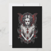 Halloween 13 vampier, b, eng monster, horror, kaart (Voorkant)