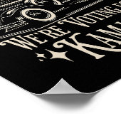 Halloween 1692 Get in Witches We stemmen op Kam Poster (Hoek)