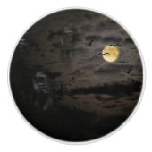 Halloween #1 keramische knop (Voorkant)