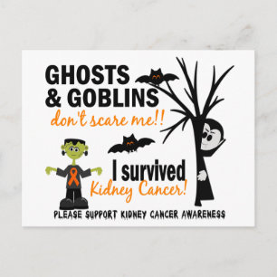 Halloween 1 Nierkanker Overleving Briefkaart
