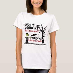 Halloween 1 Parkinson's Disease Warrior T-shirt
