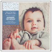 Halloween 1e verjaardag uitnodiging spook oktober