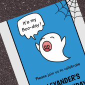 Halloween 1e verjaardag uitnodigingen oktober wein