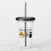 Halloween 2020 acryl drinkbeker (Voorkant)