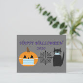Halloween 2020 briefkaart (Staand voorkant)