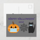Halloween 2020 briefkaart (Voorkant / Achterkant)