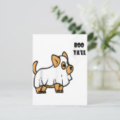 Halloween 2020 kostuum - Corgi hond meme grappige  Kaart (Staand voorkant)