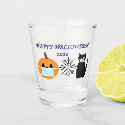 Halloween 2020 shot glas (Voorkant)