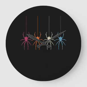 Halloween 2020 Spider Web Silhouette Grote Klok
