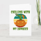 Halloween 2021 met mijn Zombies Kaart (Voorkant)