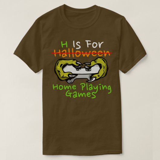 Halloween 2021 voor en gaming Halloween lover spel T-shirt (Design voorkant)