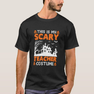 Halloween 2023 Kostuum Spooky Heks BooHoo Pompoen T-shirt