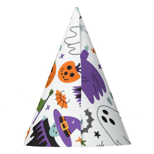 Halloween 2024 feesthoedjes (Achterkant)