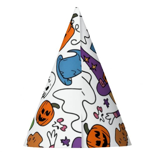 Halloween 2024 feesthoedjes (Achterkant)