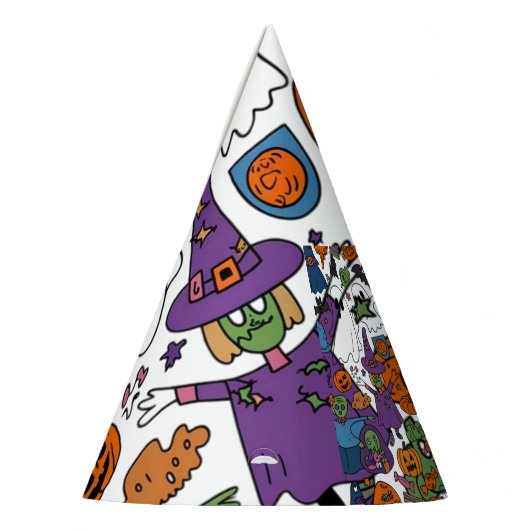 Halloween 2024 feesthoedjes (Links)