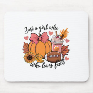 Halloween 2024 gewoon een meisje dat van Herfst po Muismat