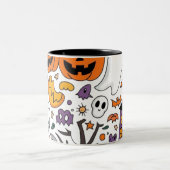 Halloween 2024 tweekleurige koffiemok (Center)