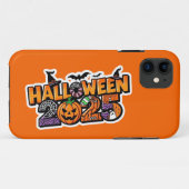 Halloween 2025 Magie – Feestelijke Pompoen Case-Mate iPhone Case (Achterkant (horizontaal))