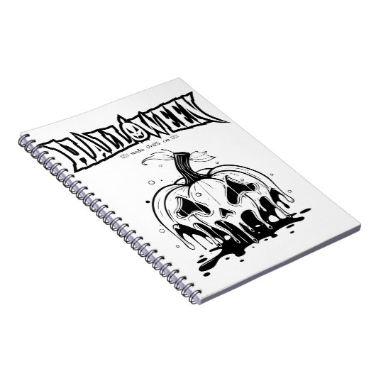 Halloween 2025 Spooky Season Notitieboek (Rechterzijde)