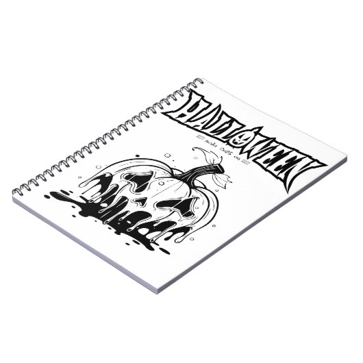 Halloween 2025 Spooky Season Notitieboek (Linkerzijde)