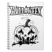 Halloween 2025 Spooky Season Notitieboek (Voorkant)