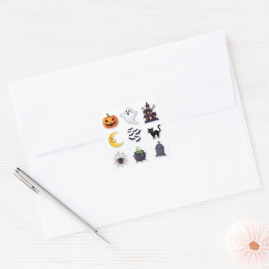 Halloween 2025 Spooky Sticker Set (Envelop)