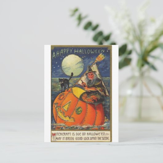 HALLOWEEN-24 BRIEFKAART (Staand voorkant)