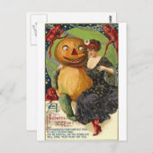 HALLOWEEN-27 BRIEFKAART (Voorkant / Achterkant)