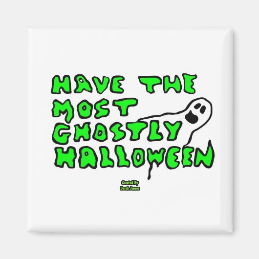 Halloween 2-INCH Square Magnet (Voorkant)