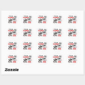 Halloween 2 overlevende hersentumor ronde sticker (Vel)