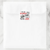 Halloween 2 overlevende hersentumor ronde sticker (Tas)