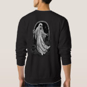 Halloween 2 spirit, schattige spook, plezier trui (Achterkant)